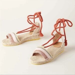 Sundance Catalog Castaner Sue Espadrilles Ankle Wrap Shoes 39